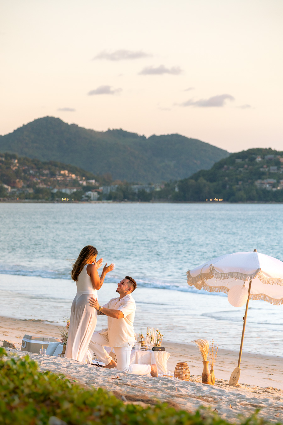 Beach proposal Phuket