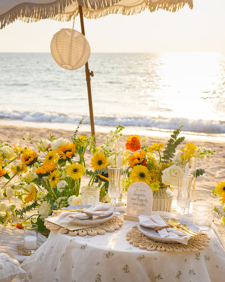 proposal setup Phuket